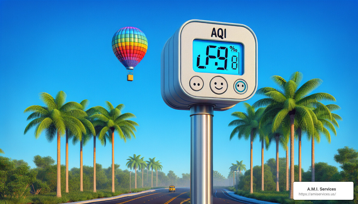 Airly AQI Sensor - air quality meter Florida