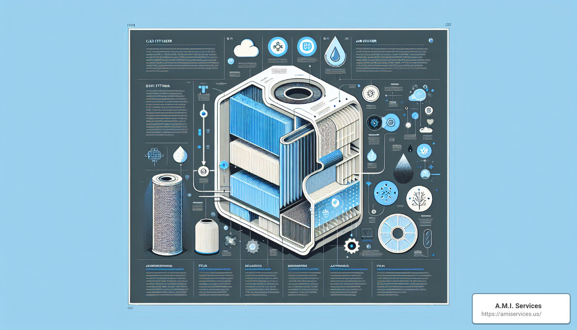 Austin Air Filter infographics - austin air replacement filters