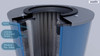 Healthmate filter cutaway